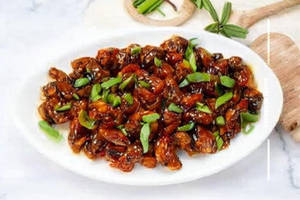 Chilli Mushroom Dry