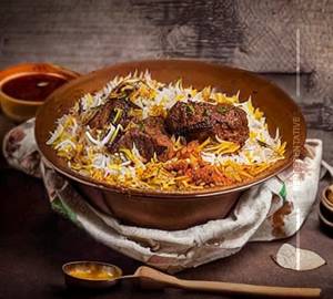 Beef biryani