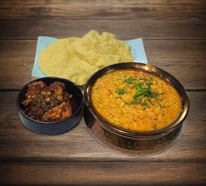 Sambar rice [with omelette]