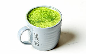 A Hot Blonde Matcha