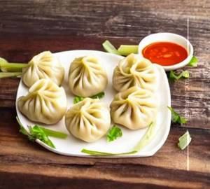 Veg steam momos