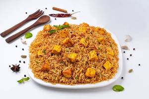 Hyderabadi Paneer Biryani Serves 4