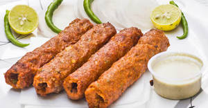 Mutton Seekh Kabab	[4 Sticks]
