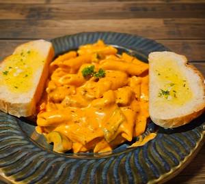 Alf Med Prawns Penne Pasta