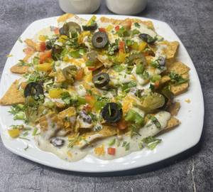 Loaded Chicken Mexican Nachos
