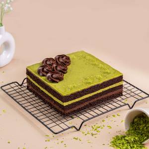 Eggless Chocolate Kunafa Cake  (500 Grams) Dubai Special