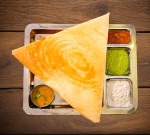 Mushroom chilli dosa