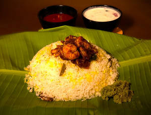 Prawns Pothi Biriyani