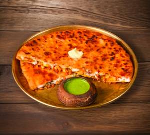 Methi Paneer Pyaz Paratha