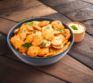 Button Idli (16 pcs) + Sambar + 3 Chutneys