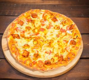 Paneer cheese pizza