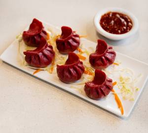 Whole Wheat Paneer Steamed Momos [6 Pieces]
