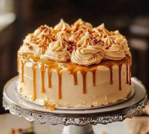 Salted caramel cake [500 grams]