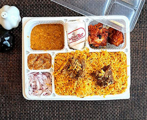 Executive Mutton Biriyani + Chicken 65 Combo