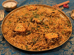 Paneer Tikka Biryani