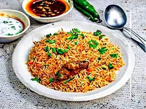 Chicken Triple Schezwan Rice