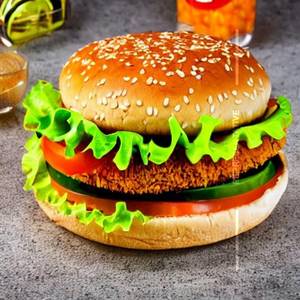 VEG CHEESE BURGER