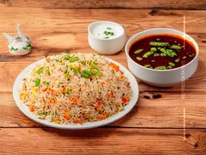 Chicken triple rice
