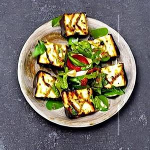 Grilled Special Paneer Mushroom Salad