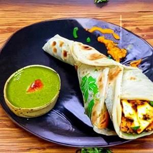 Rajwadi Paneer Roll