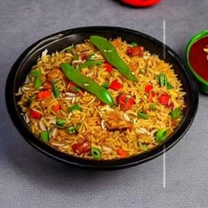 Chicken Hunan Chilli Potfried Rice
