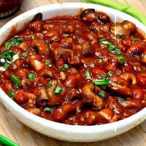 Mushroom chilli