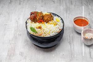 Handi biryani