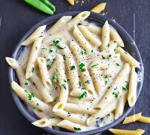 Jain Alfredo White Sauce Pasta