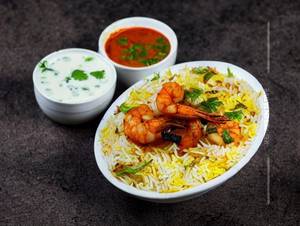 Prawns special biryani