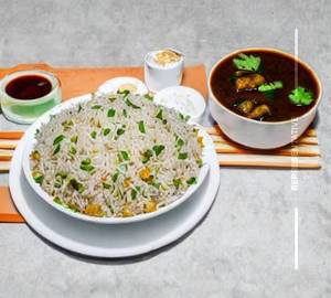 Vegetable Manchurian Rice
