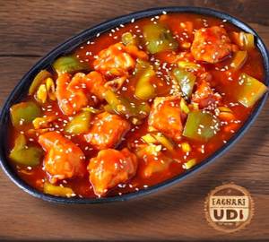Chilli chicken gravy 12pcs - Boneless 