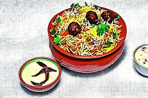 Veg Dum Biryani