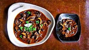 Mushroom Chilly Gravy