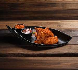 Chicken peri peri momos