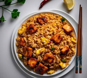 Egg Chicken Schezwan Fried Rice