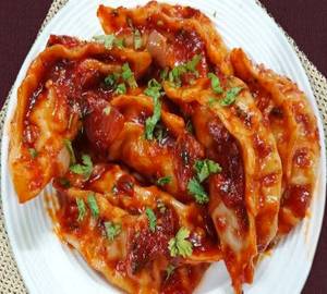 Chicken Schezwan Fried Momos [5 Pcs]