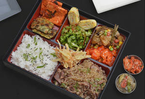 Bulgogi Pork With Glass Noodles Dosirak