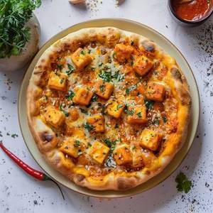 Veg paneer pizza