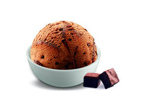 Mocha Brownie Fudge Ice Cream Scoop (150 Ml)