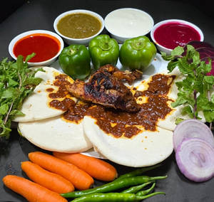 Quarter Shawaya +  Masala Kuboos