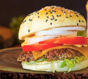 Jumbo paneer burger