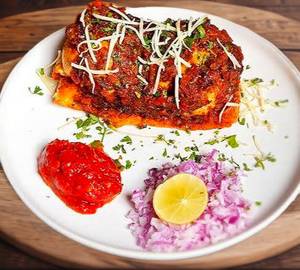 Masala Pav [4 Pav] With Soda And Chaas