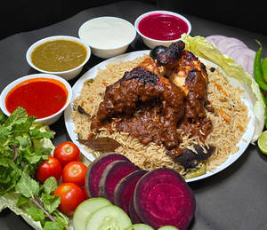 Half Shawaya + Mandi Rice