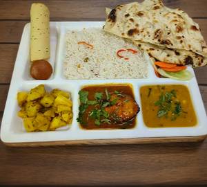 Fish Curry Thali