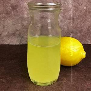 Lemon juice sweet