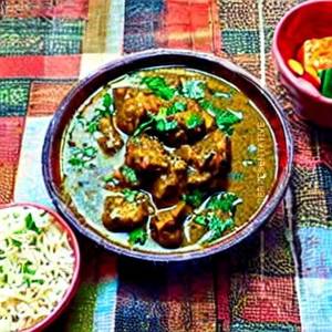 Pudina Chicken Curry 
