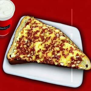 Cheese Chili Toast & Cold coffee                  