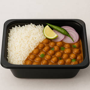 Jaykedar Special Rice Chole Combo
