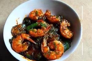 Prawn Pepper Fry 