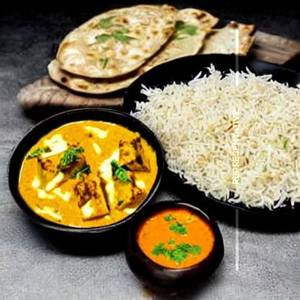 Shahi Paneer & Choice of bread/Rice